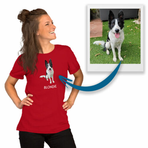 Girl in Dog T-shirt