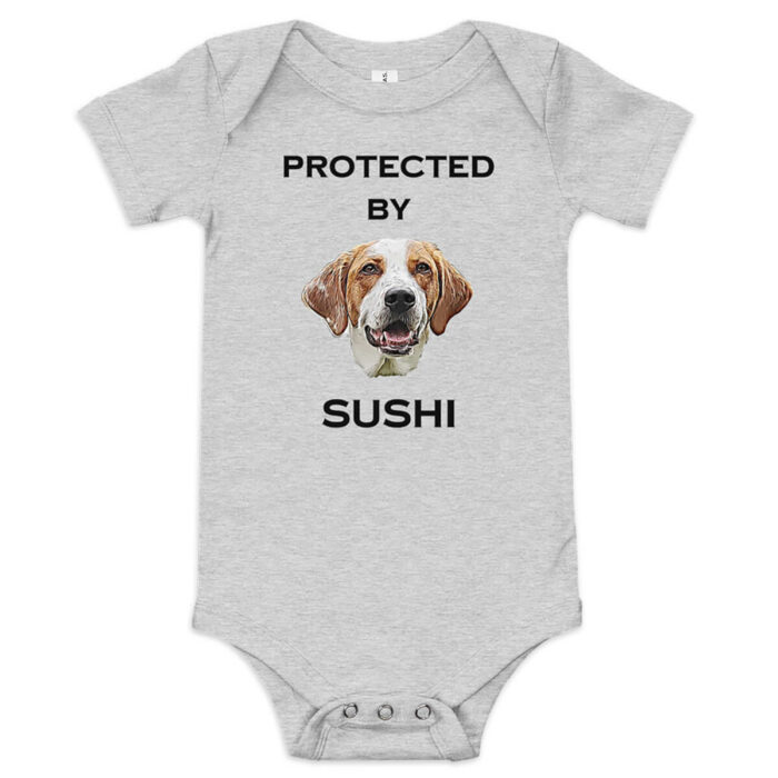 protected by gray personalized