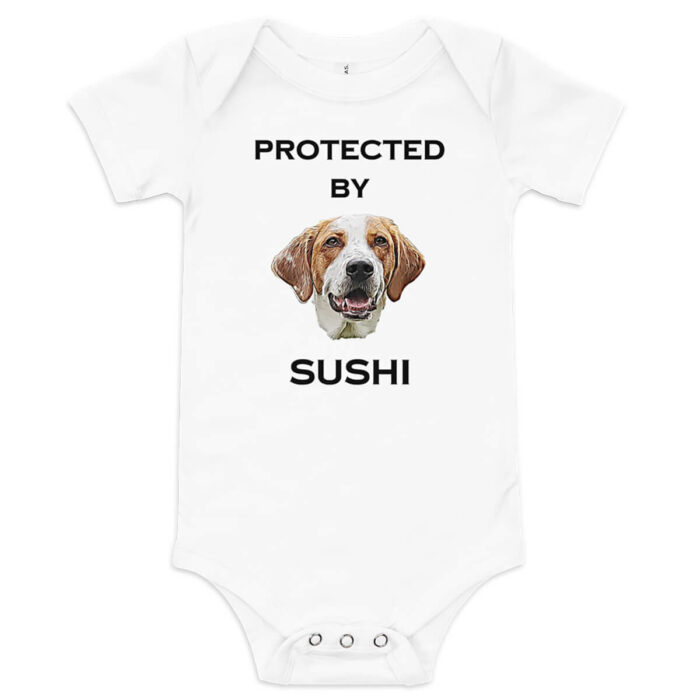 protected by white personalized