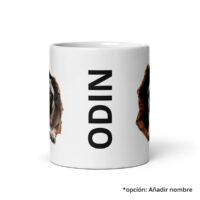 Taza rota por Carlino nombre